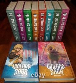 Vinland Saga Hard Cover 10 Volumes English Manga Graphic Novels Brand New Lot