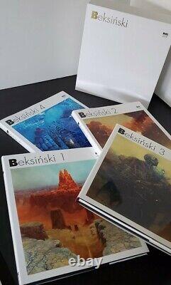 ZDZISLAW BEKSINSKI 4 Albums Complete Series volume 1-4 Hardcover BRAND NEW