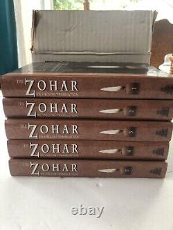 Zohar (5 Volume set) Hardcover By Maurice Simon BRAND NEW